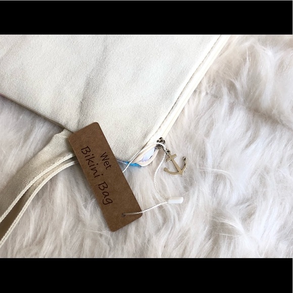 Wet Bikini Bag Beach Wristlet Waterproof clutch - Picture 3 of 5
